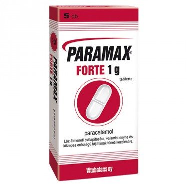 Vitabalans Oy Paramax Forte 1 G Tabletta 5x Mpatika Hu