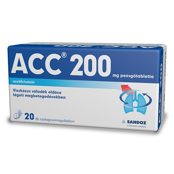 ACC 200 mg pezsgőtabletta (20x)