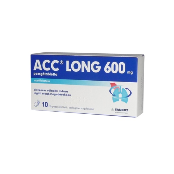 ACC Long 600 mg pezsgőtabletta (10x)