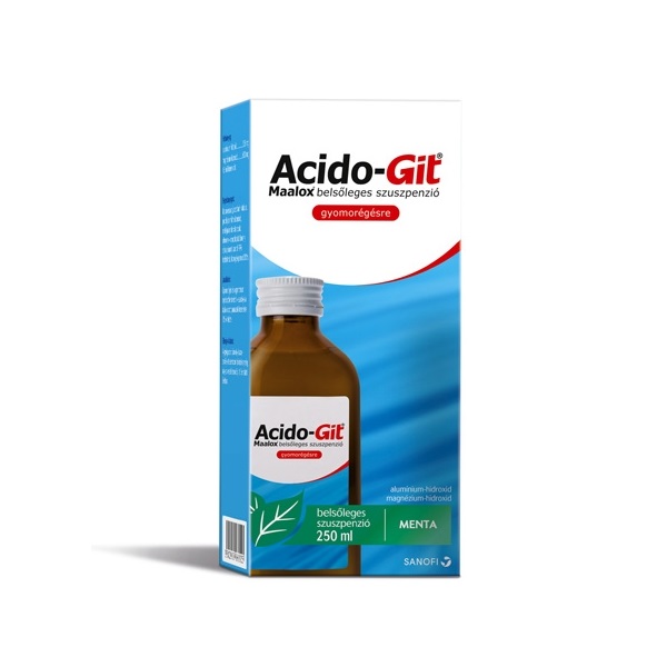 Acido-GIT Maalox belsőleges szuszpenzió (250ml)