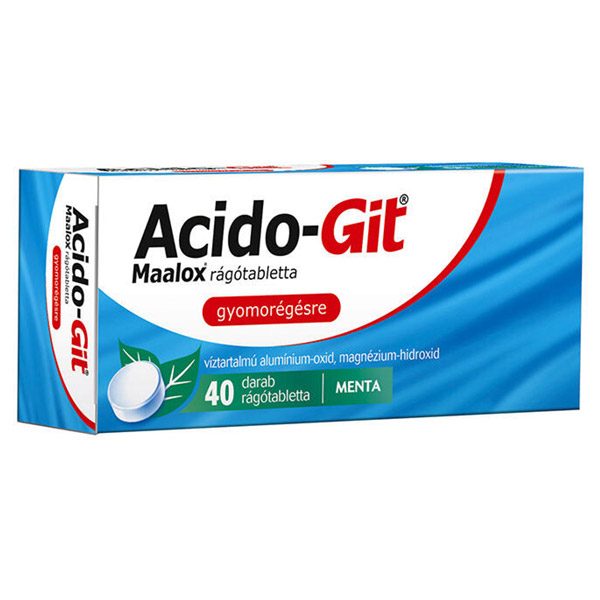 Acido-GIT Maalox rágótabletta (40x)