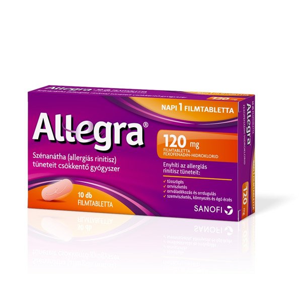 Allegra 120 mg filmtabletta (10x)