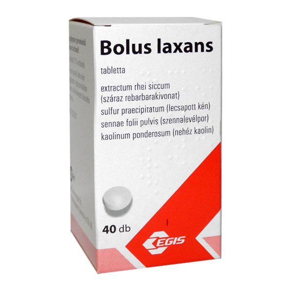 Bolus laxans tabletta (40x)
