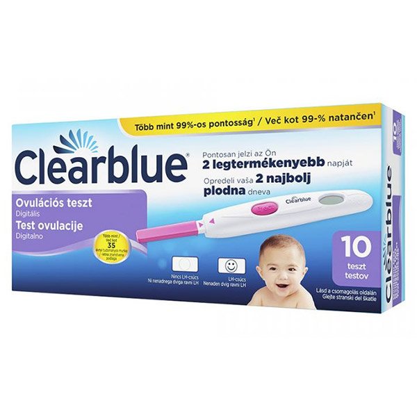 Clearblue Digitális ovulációs teszt (10x)