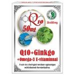 Dr. Chen Q10 + Ginkgo + Omega-3 + E-vitamin kapszula (30x)