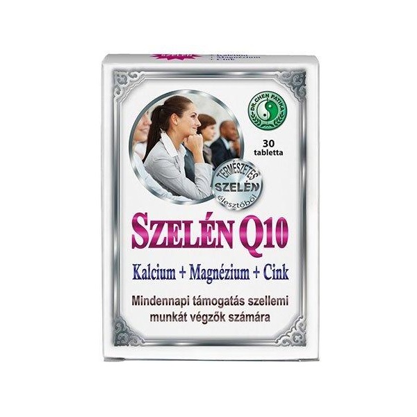 Dr. Chen Szelén + Q10 + Kalcium + Magnézium + Cink tabletta (30x)
