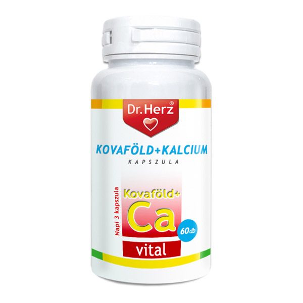 Dr. Herz Kovaföld + Kalcium + C-vitamin kapszula (60x)