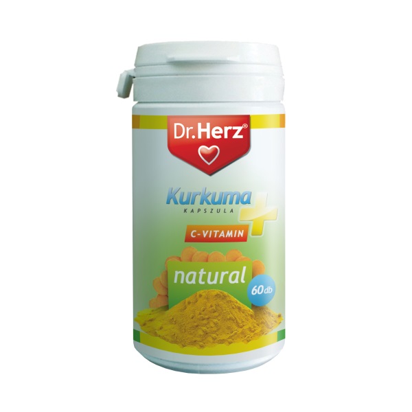 Dr. Herz Kurkuma + C-vitamin kapszula (60x)