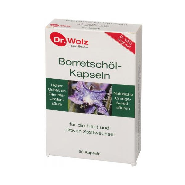 Dr. Wolz Borretschöl kapszula (60x)
