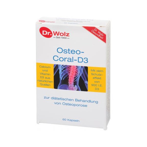 Dr. Wolz Osteo-Coral-D3 kapszula (60x)