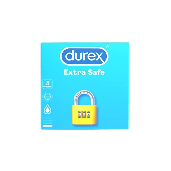 Durex Extra Safe óvszer (3x)