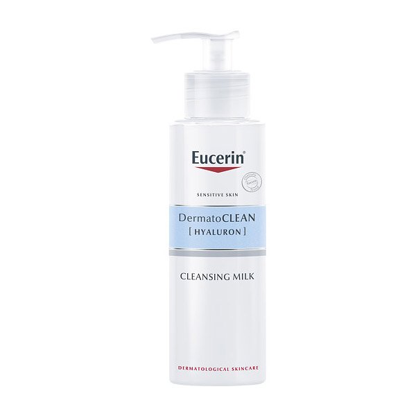 Eucerin DermatoClean (kímélő arctisztító tej száraz, érzékeny bőrre) (200ml)