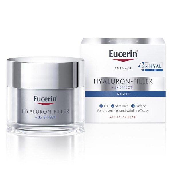 Eucerin Hyaluron-Filler (ráncfeltöltő éjszakai arckrém) (50ml)