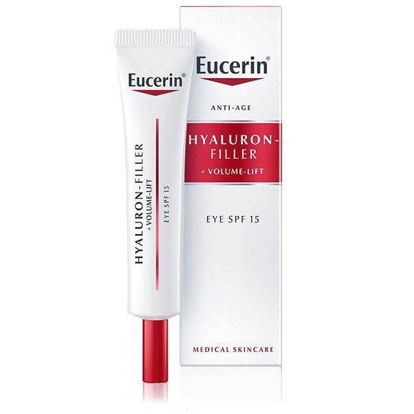Eucerin Hyaluron-Filler + Volume Lift (bőrfeszesítő szemránckrém) (15ml)