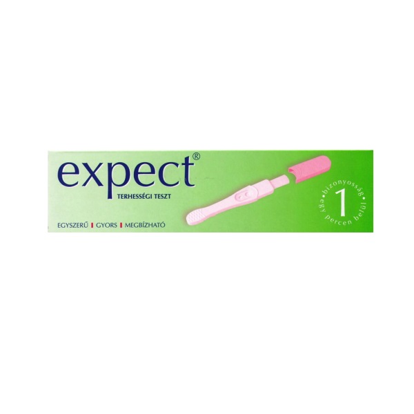 Expect vizeletsugaras terhességi gyorsteszt (1x)