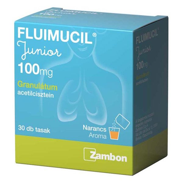 Fluimucil Junior 100 mg granulátum (30x)