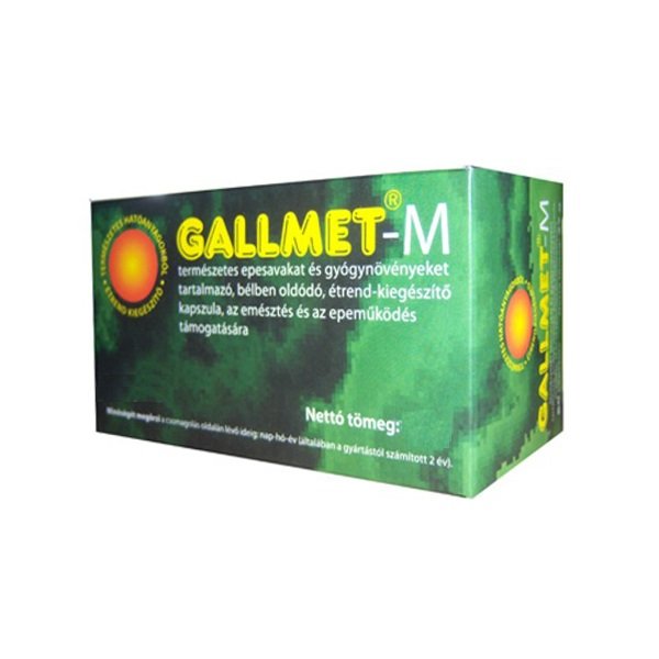 Gallmet-M gyógynövény kapszula (60x)