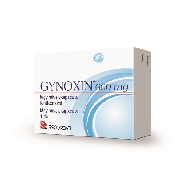 Gynoxin 600 mg lágy hüvelykapszula (1x)