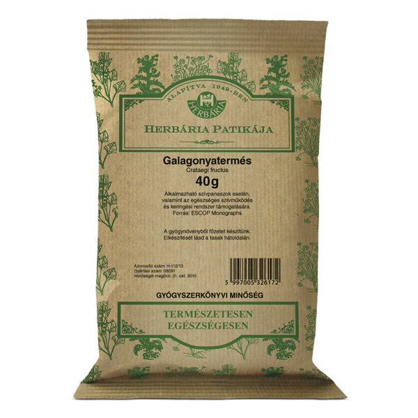 Herbária Galagonyatermés tea (40g)