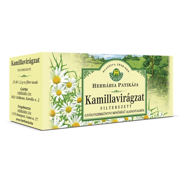 Herbária Kamillavirágzat filteres tea (25x)
