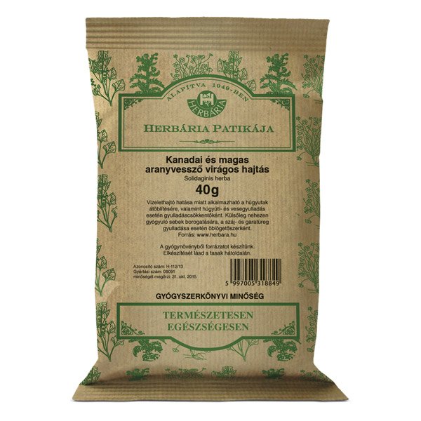Herbária Kanadai és magas aranyvessző virágos hajtás tea (40g)
