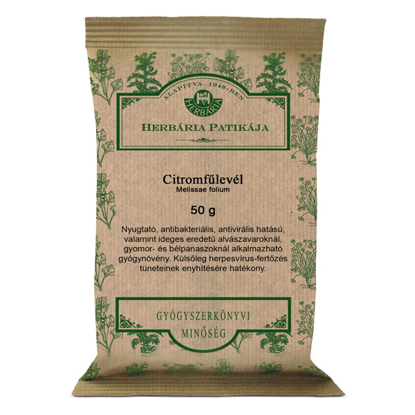 Herbex citromfű tea 20x3g 60 g - herminapanzio.hu