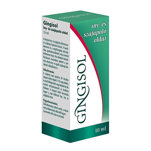 Interherb Gingisol íny- és szájápoló oldat (10ml)