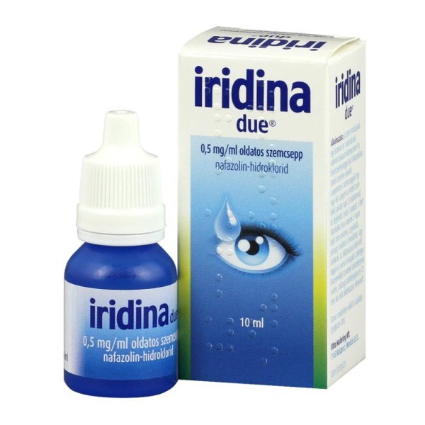 Iridina Due oldatos szemcsepp (10ml)