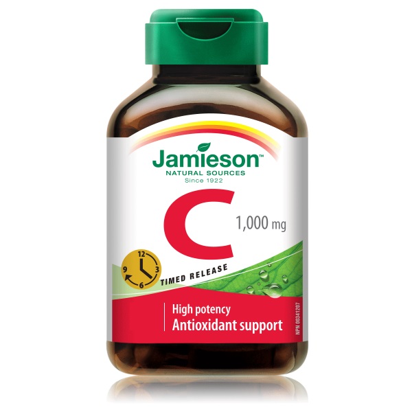 Jamieson C-vitamin 1000 mg nyújtott hatású tabletta (120x)