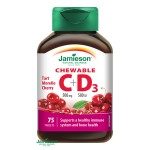 Jamieson C-vitamin + D-vitamin 500 mg/500 NE szopogató tabletta (75x)