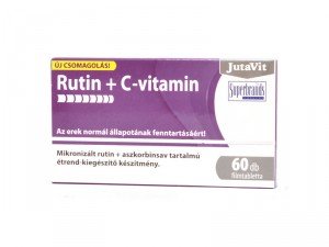 JutaVit Rutin + C-vitamin tabletta (60x)