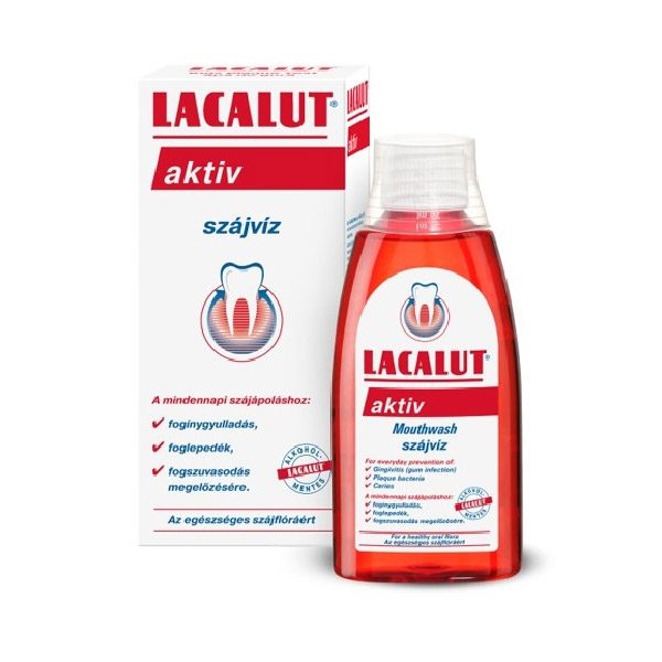 Lacalut Aktív szájvíz (300ml)