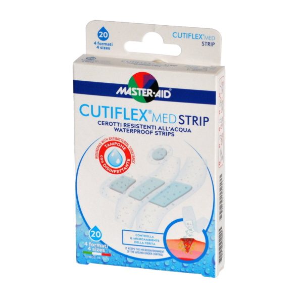 Master-Aid Cutiflex különböző méretű ultravékony vízálló sebtapasz (20x)