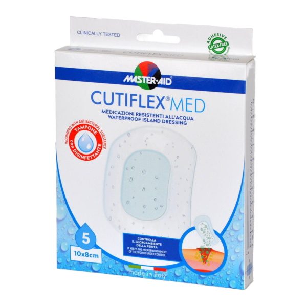 Master-Aid Cutiflex vízálló steril sebfedő 10x8cm (5x)