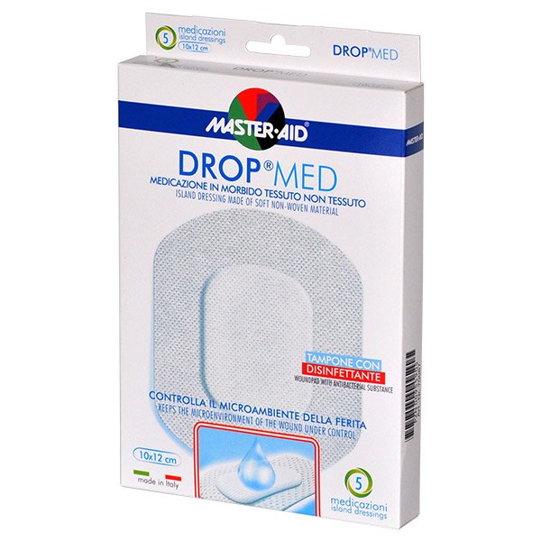 Master-Aid Drop Med Sensitive steril sebfedő - 10x12cm (5x)