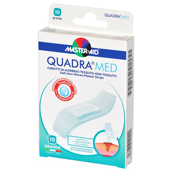 Master-Aid Quadra Med Sensitive Grande sebtapasz (10x)