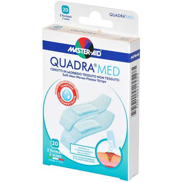 Master-Aid Quadra Med Sensitive sebtapasz (20x)