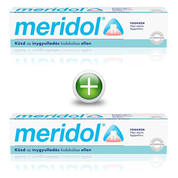 Meridol fogkrém Duo Pack (2x75ml)