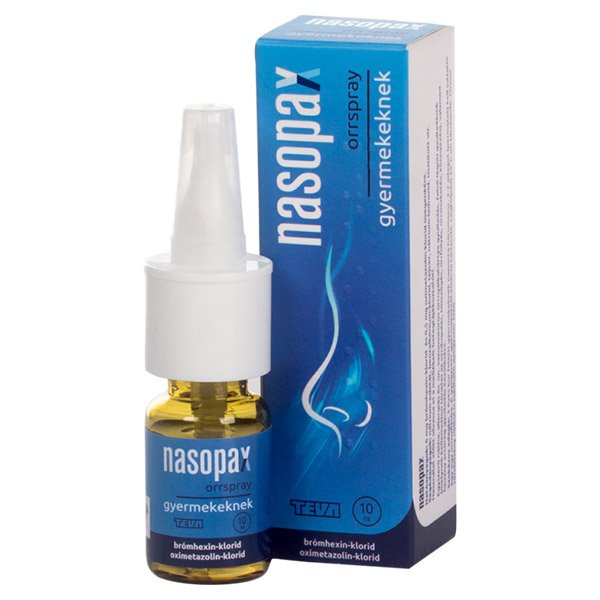 Nasopax orrspray gyermekeknek (10ml)