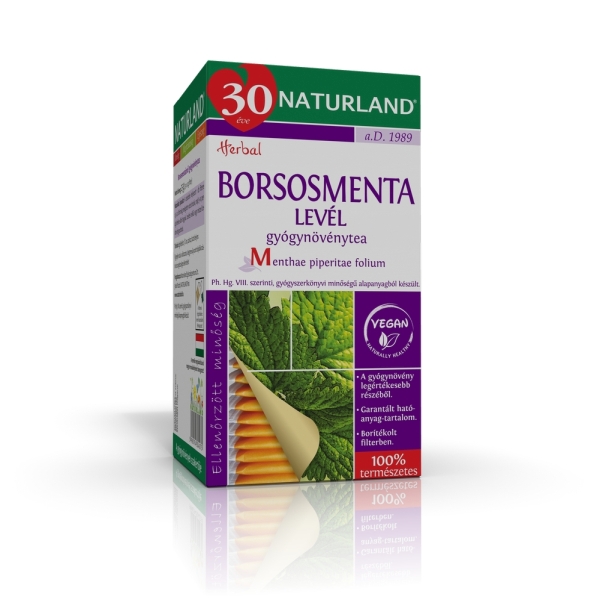 Naturland Borsosmentalevél filteres tea (25x)