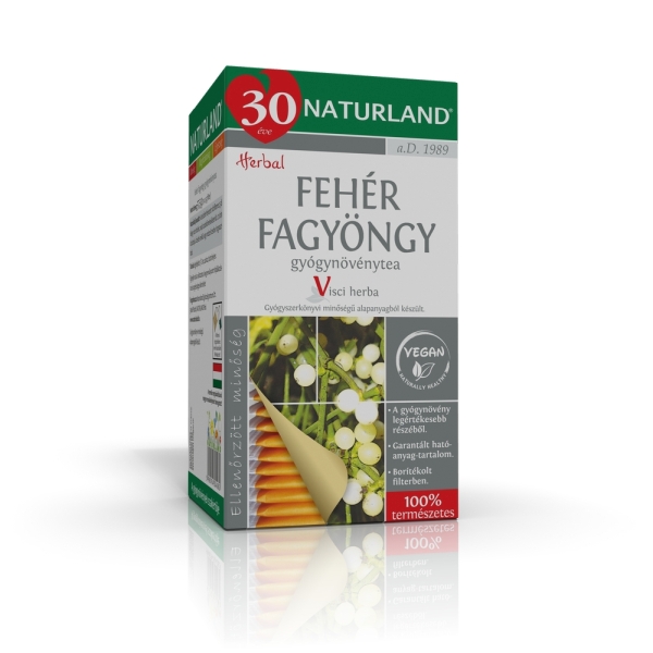Naturland Fehér fagyöngy filteres tea (25x)