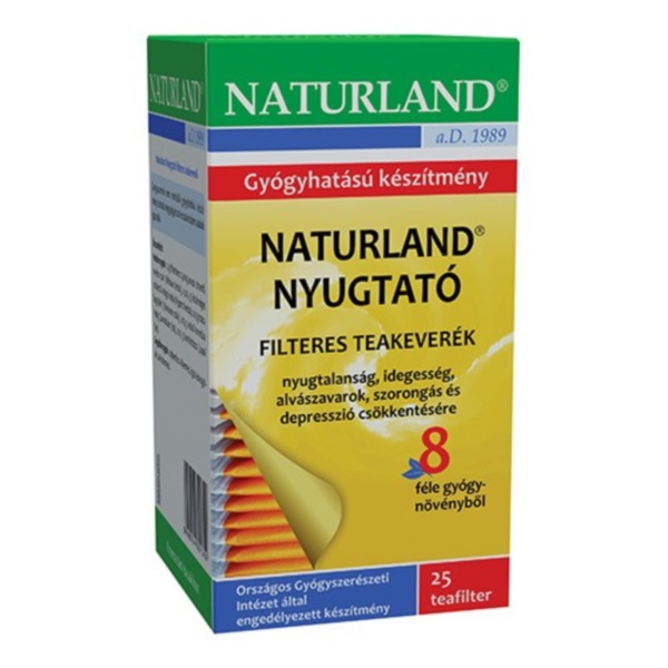Naturland Nyugtató filteres teakeverék (25x)