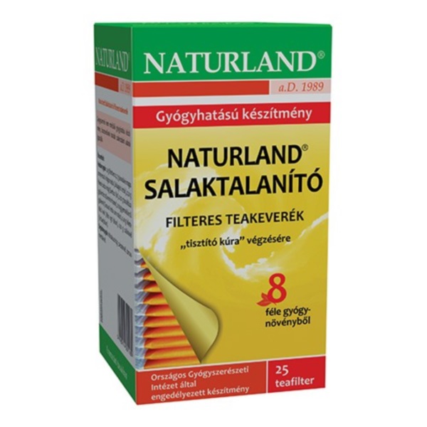 Naturland Salaktalanító filteres teakeverék (25x)