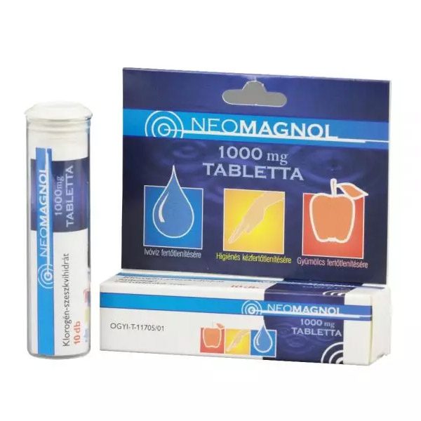 Neomagnol 1000 mg tabletta (10x)