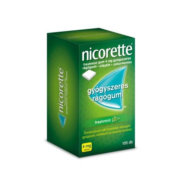 Nicorette Freshfruit 4 mg gyógyszeres rágógumi 30x | BENU Online Gyógyszertár | BENU Gyógyszertár