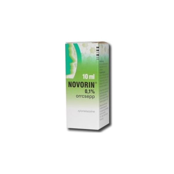 Novorin 0,1% oldatos orrcsepp (10ml)