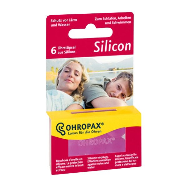 Ohropax Silicon füldugó - 3 pár (6x)