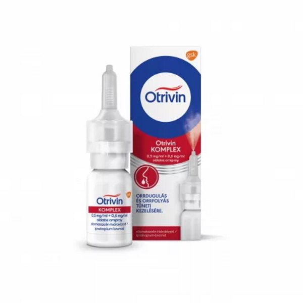 Otrivin Komplex 0,5 mg/ml + 0,6 mg/ml oldatos orrspray (10ml)