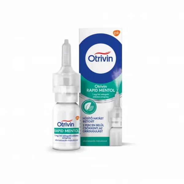 Otrivin Rapid Menthol 1 mg/ml adagoló oldatos orrspray (10ml)