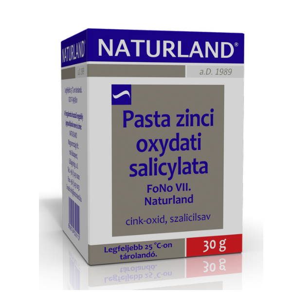Pasta Zinci Oxydati Salicylata FoNo VII. Naturland (30g)